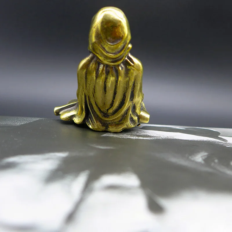 Retro-Brass-The-Thinker-Home-Decor-Ornaments-Copper-Le-Penseur-Cultural-Creative-Home-Furnishing-Metal-Statue