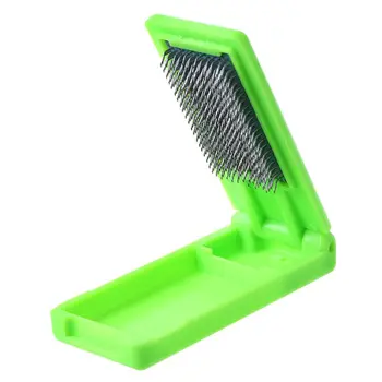 

Portable folding Suede Sole Wire Cleaners Dance Shoes Cleaning Brush For Footwear K1MF