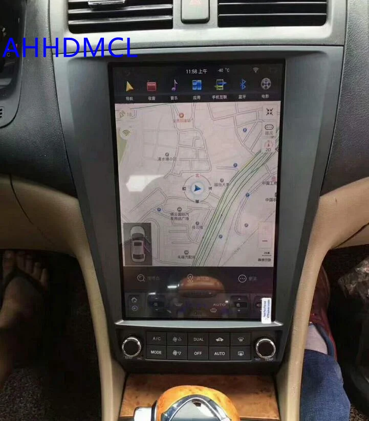 Автомобильный мультимедийный плеер в стиле Tesla Android стерео GPS Автомобильная