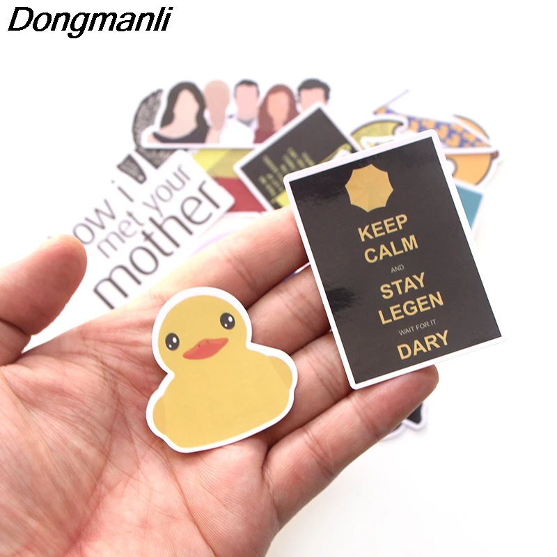 L3478 Dongmanli 20 шт./компл. как я знаком с вашей матери ТВ-шоу DIY граффити скейтборд ноутбук значок мотоцикл багаж аксессуары