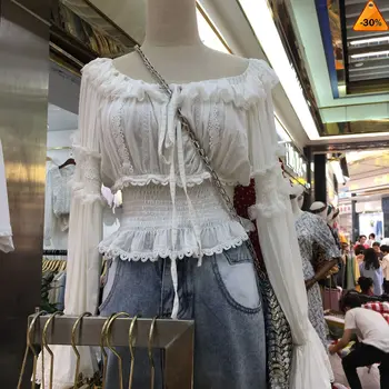 

Tale Town Fairy ~ Sweet Long Chiffon Top by Infanta