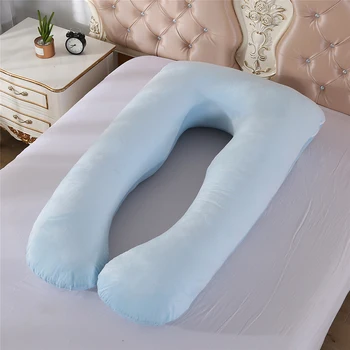 

Pillow For Pregnant Women Body Pregnancy Pillow Cotton U Shape Pillows Pregnancy Side Sleepers Pillows 140*75 CMYYF015