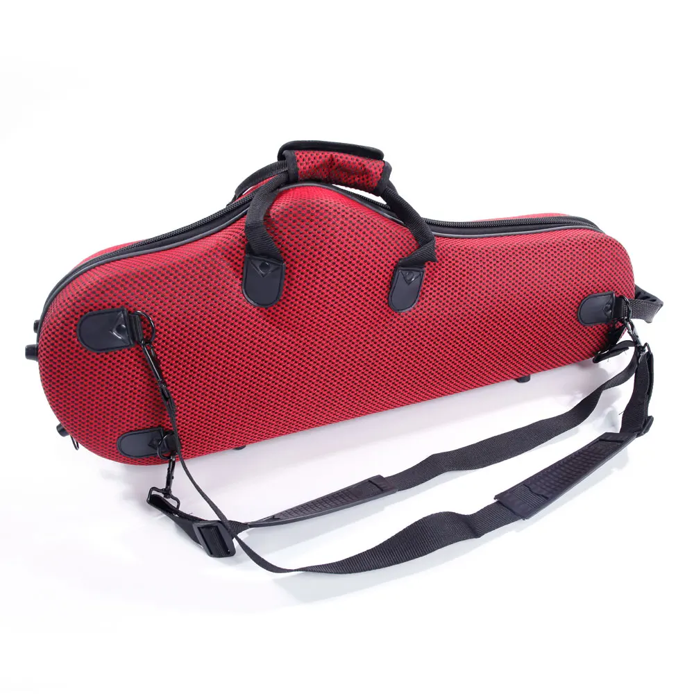 

High Grade Durable Cloth Alto Saxophone Case Saxophone Box Hard Shell &T8