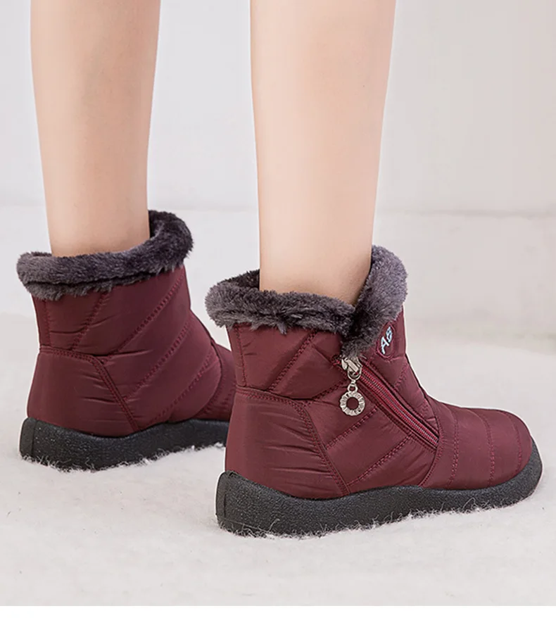 Women Boots New Waterproof Snow Boots For Winter Shoes Women Casual Lightweight Ankle Boots Female Winter Boots Botas Mujer