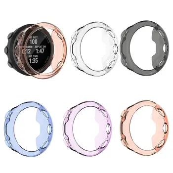 

TPU Smart Watch Frame Bumper Protective Case for Garmin Swim 2 Anti-Scratch Full Screen Smart Watch Protection Cover 44.6mm