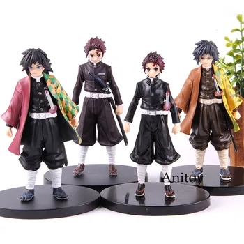 

Demon Slayer Figure Kamado Tanjirou Nezuko Tomioka Giyuu Inosuke Anime Kimetsu No Yaiba Action Figure PVC Collectible Model Toy