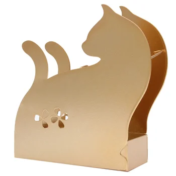 

Creative Mosquito Coil Stand Iron Mosquito Incense Holder Insect Mosquito Coil Bracket Adorable Mosquito Coil Rack (Golden Cat)