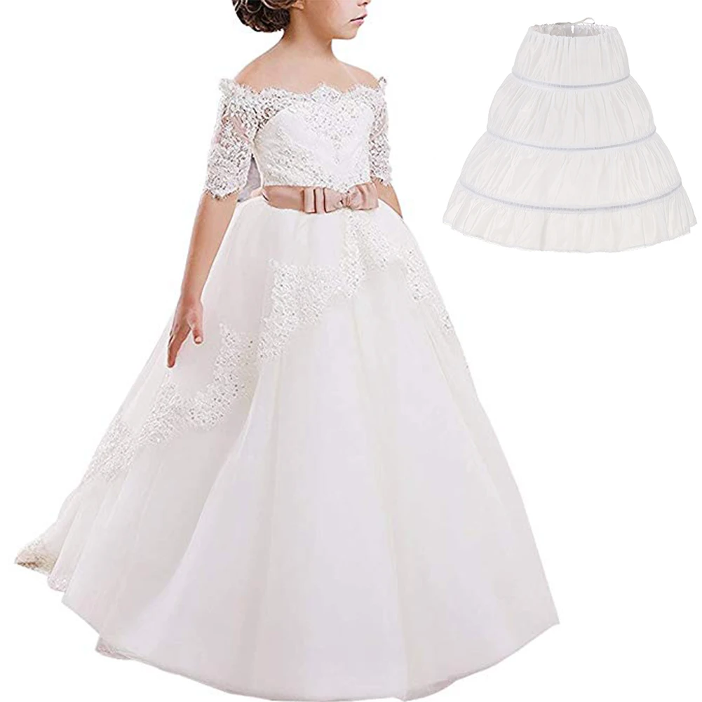 Children Petticoat Petticoat Skirt Petticoat Underskirt Flower Girl Underskirt