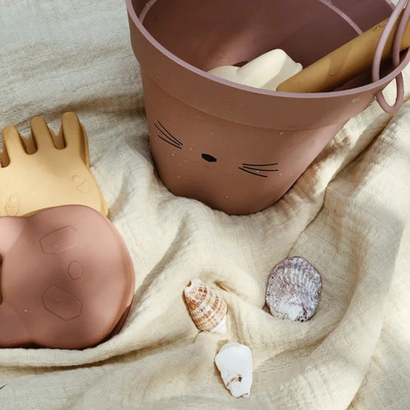 Juego de 6 uds. De arena para excavación de verano para niños y niñas, juego al aire libre con pala, caja de arena