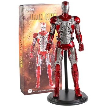 

Crazy Toys Marvel Iron Man Mark V MK5 1/6 Scale PVC Figure Collectible Model Toy Statue