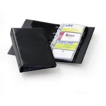 

Visifix economy card holder for 96 cards, 145x255mm Black