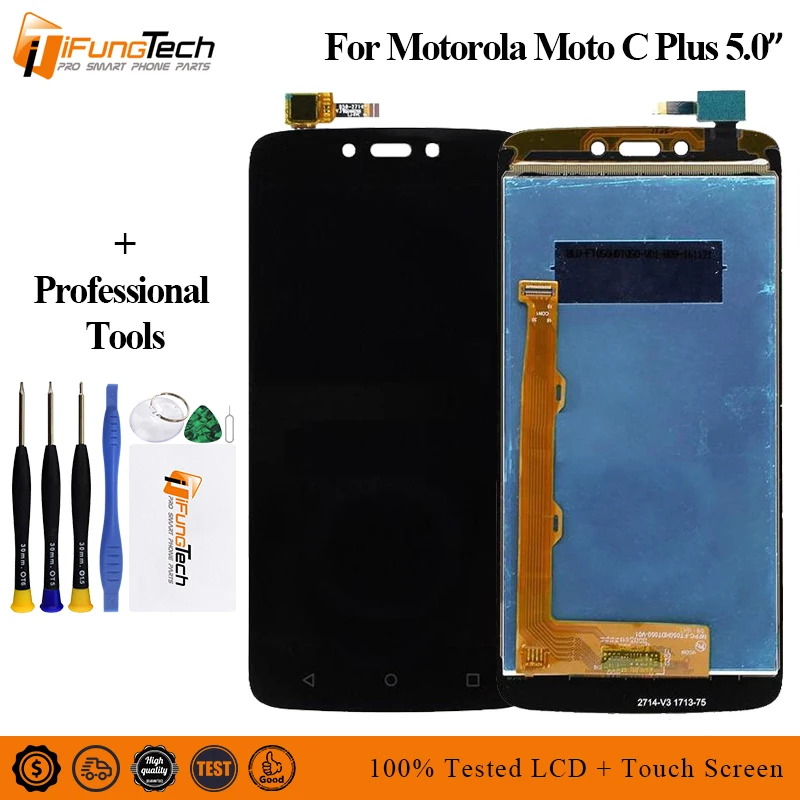 ЖК-экран с тачскрином в сборе для Motorola Moto C Plus CPlus XT1721 XT1722 XT1723 XT1724 | Мобильные
