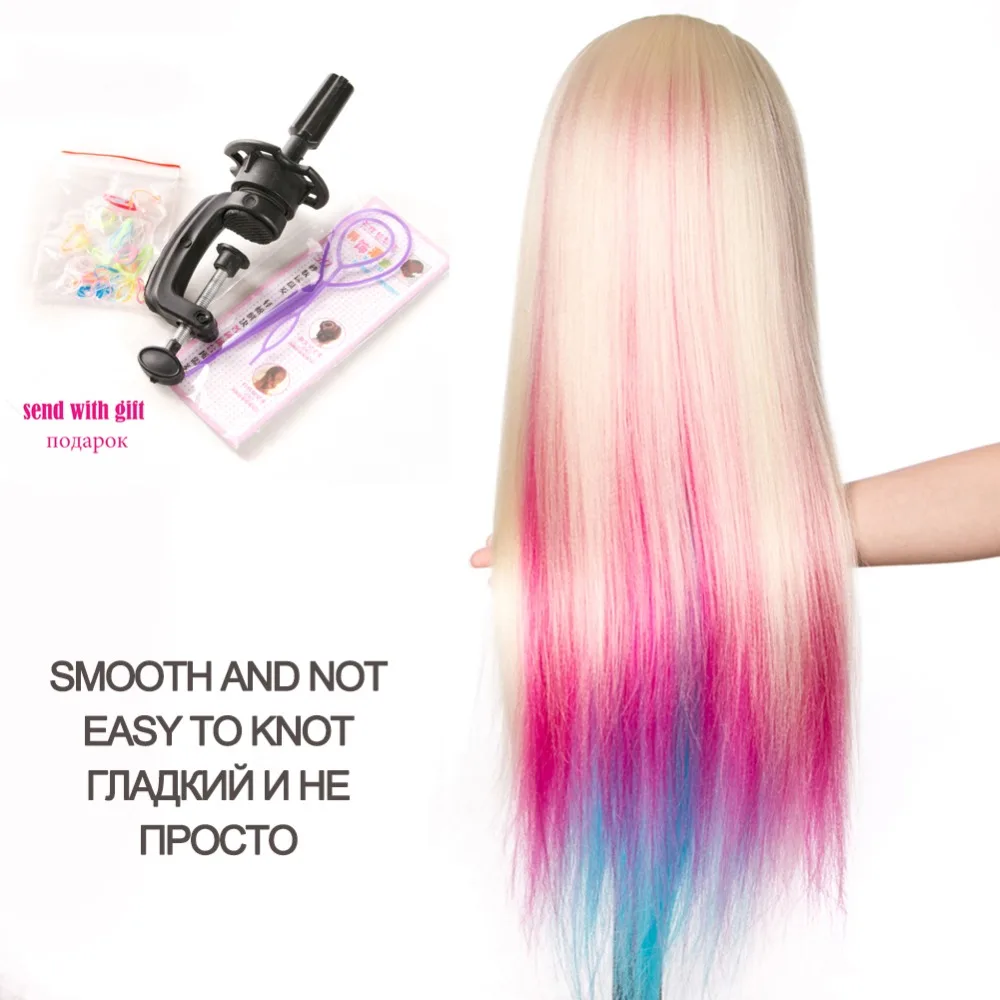 training head long inch hair
