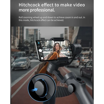 

3-Axis Handheld Gimbal Stabilizer Bluetooth Selfie Stick Camera Video Stabilizer Holder for iPhone Samsung Action Camera