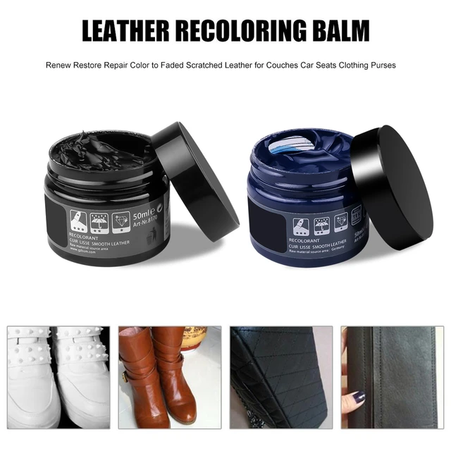 Leather Recoloring Balm, Leather Scratch Repair, Leather Color