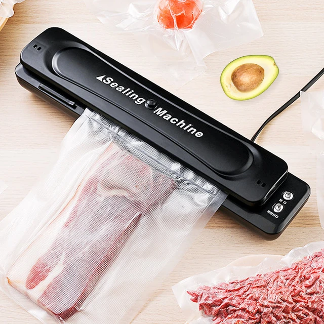 220V/110V Kitchen Vacuum Food Sealer Automatic Commercial Household Food  Vacuum Sealer Packaging Machine with Bags for Choosing - AliExpress