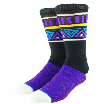 

Purple Bohemia Tribal Pattern Men Socks