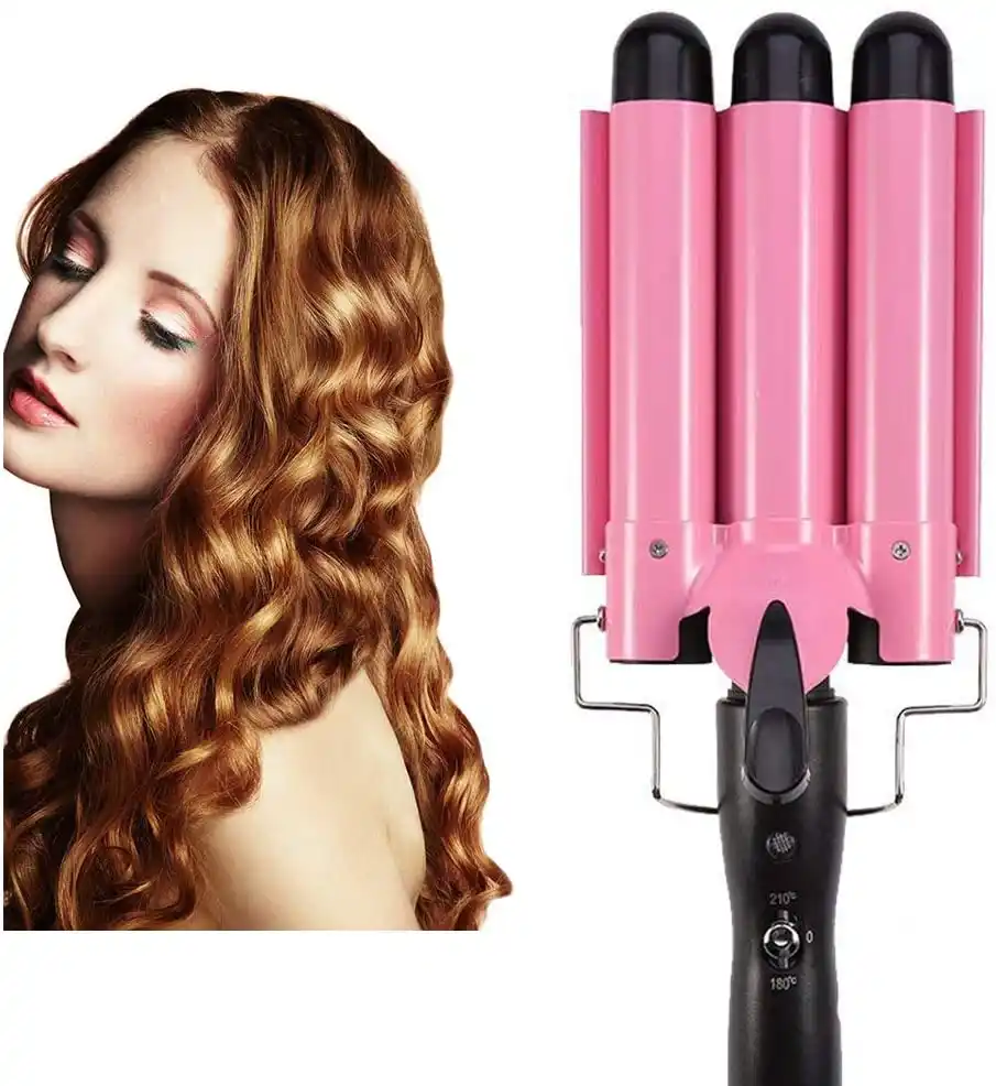 big wave curling wand