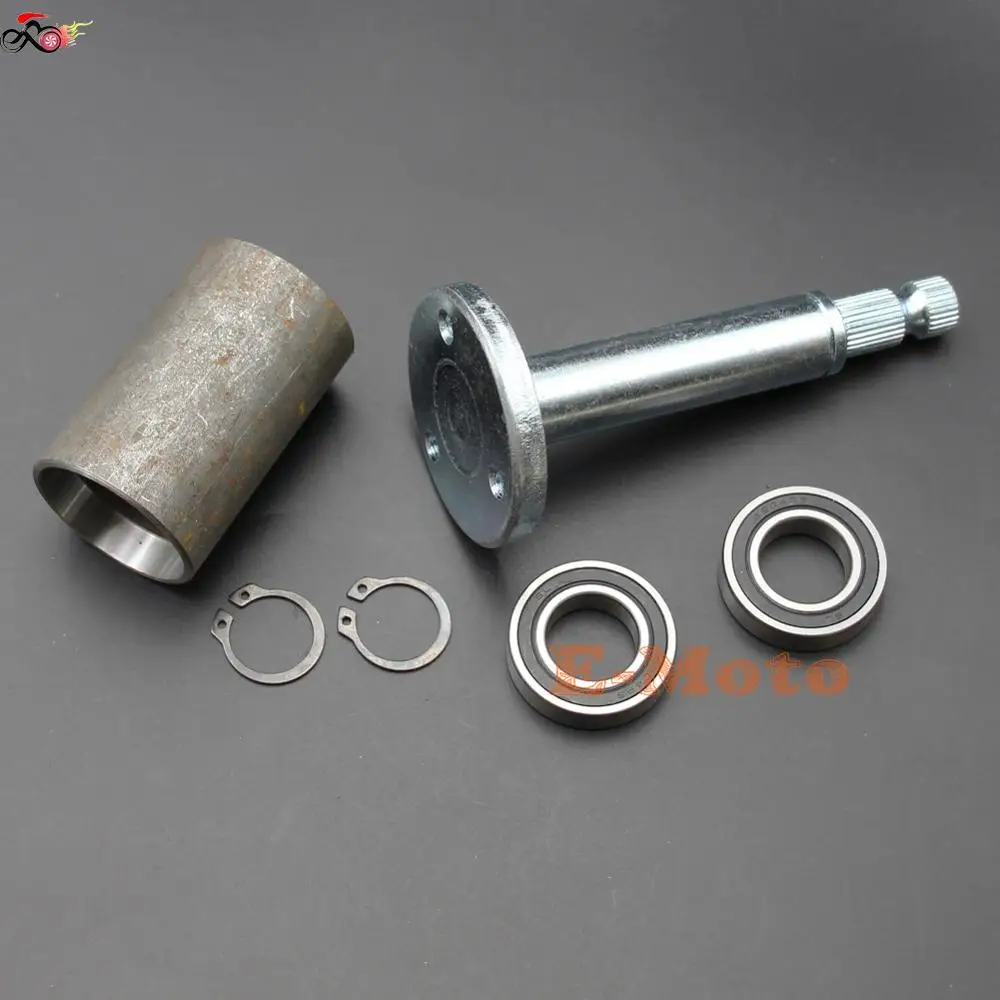 110cc 125cc 140cc 150cc Go Kart Go Cart 300mm Steering Wheel Gear Rack Pinion Tie Rod Rack Adjustable Shaft Assembly NEW