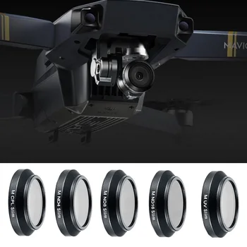 

5pcs Step Up Outdoor Accessories UV Photography Lens Filter Portable Black HD For Mavic Pro
