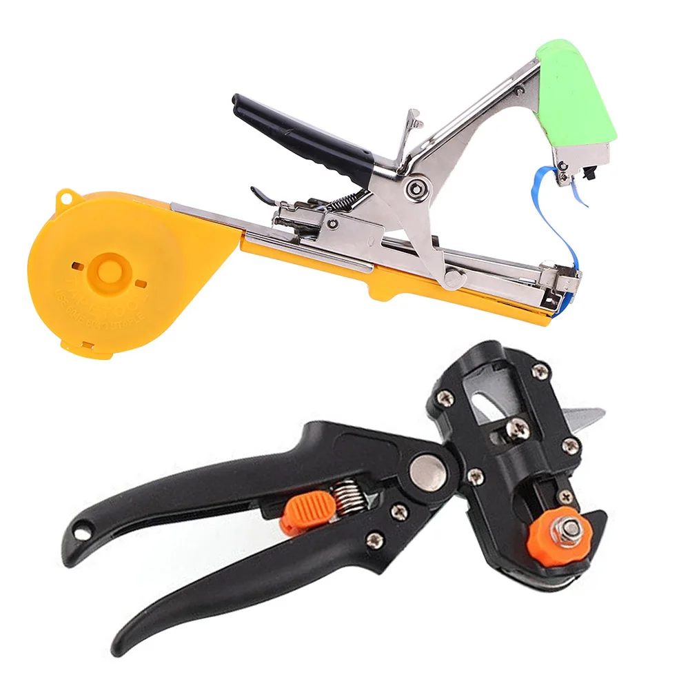 Garden Grafting Tools Tree Pro Pruning Shears Scissor Garden Tapener Cutting Tool Set Pruner Tree Cutting Tool Dropshipping photo