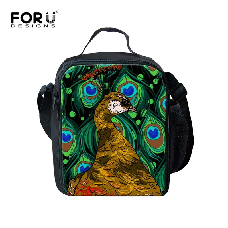 FORUDESIGNS/детские школьные сумки с павлином, набор для подростков, девочек и мальчиков, школьный рюкзак для детей, рюкзак для подростка, милый рюкзак для ребенка - Цвет: Z5158G