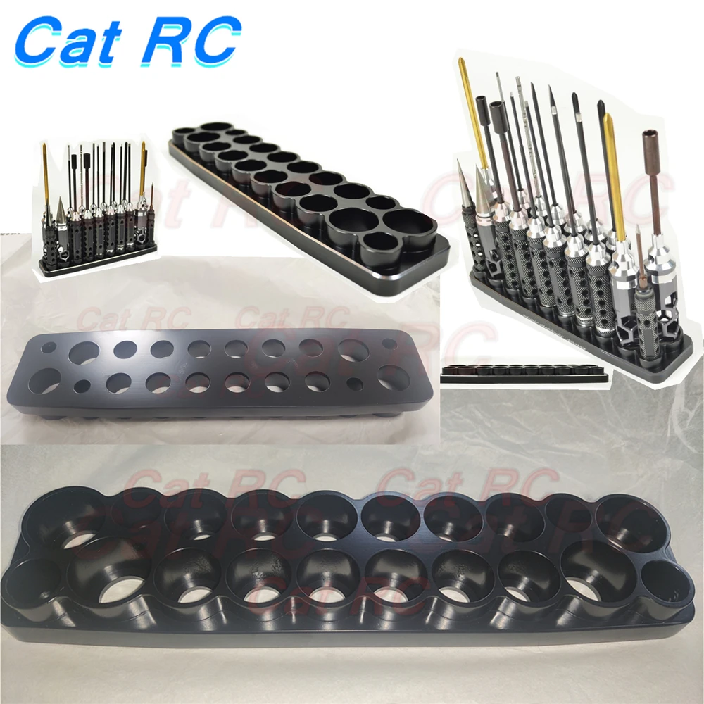 Multifunction Tool Socket Bracket Screwdriver holder Storage Tray Display Stand For TRX4 SCX10 HSP WLtoys TAMIYA ARRMA RC | Игрушки и