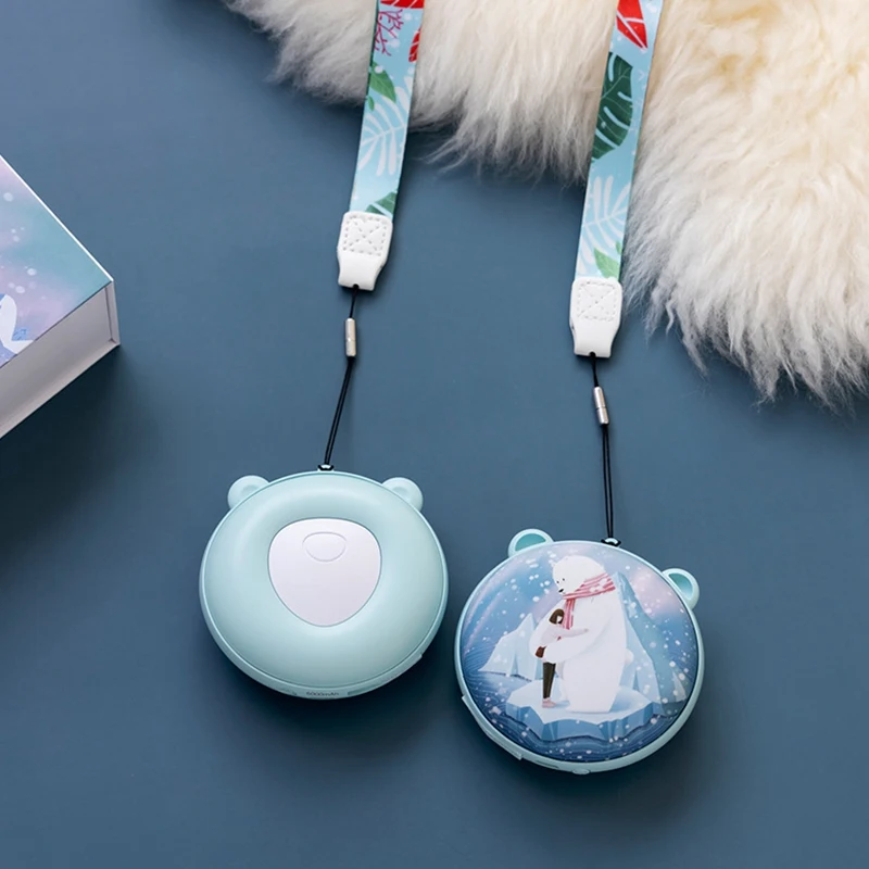 Подогреватель для рук грелка USB Перезаряжаемый удобный обогреватель карманный мини мультяшный электрический обогреватель теплый