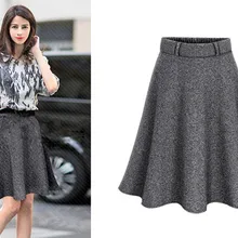 Юбки Faldas Mujer юбка до щиколотки Лолита Женская осень-зима большой размер сумка женская плиссированная юбка