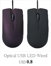 Оптическая USB светодиодный Проводная игровая мышь для геймеров, игровая мышь для ПК, ноутбука, компьютера, Прямая поставка