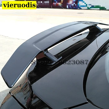 

ABS and Surface carbon fiber material unpainted primer color rear tail box wing spoiler for Mazda 3 Axela sedan 4 door 2014+