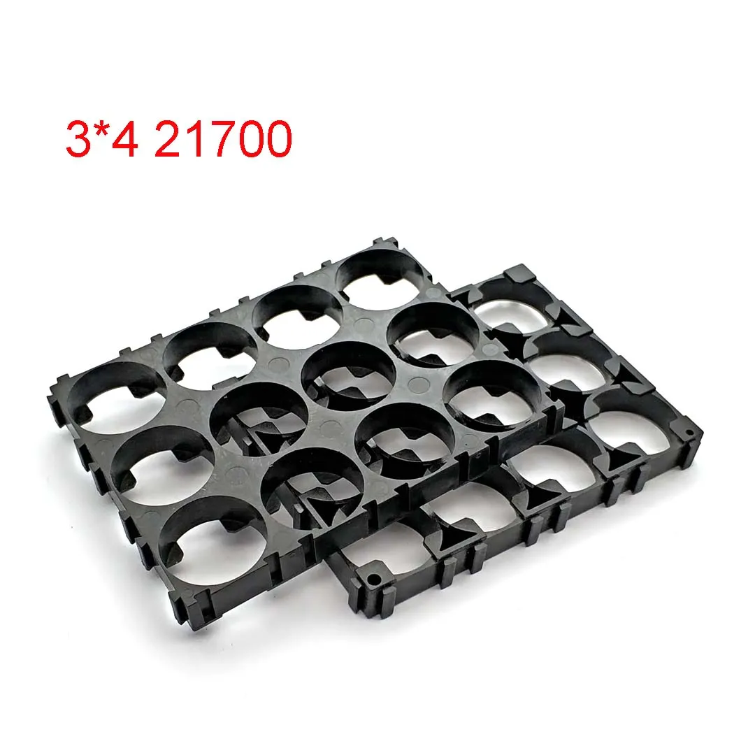 3*4 21700 Battery Holder Bracket Cell Safety Anti Vibration Plastic Brackets for Batteries |