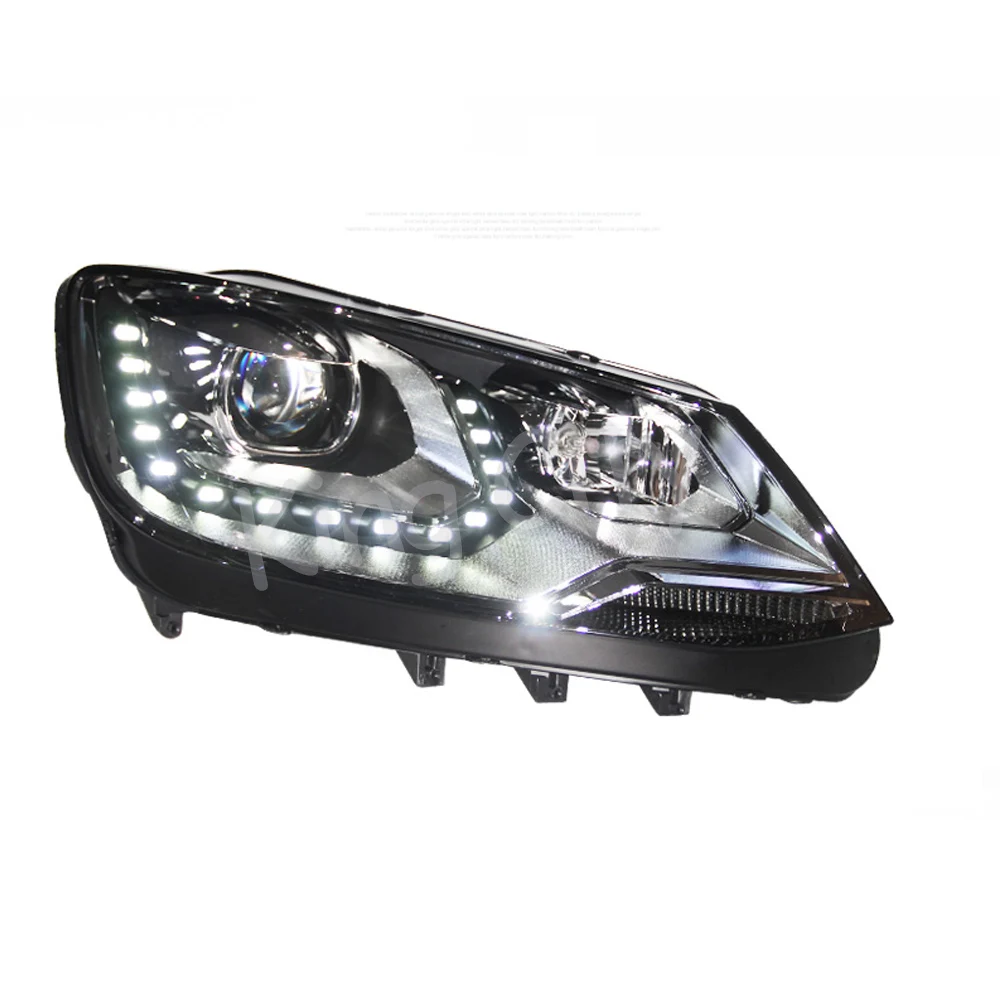 CAPQX 2 шт. для Volkswagen Tiguan Sharan 2012 2014 2015 2016 2017 светодиодный головной прожектор Головной