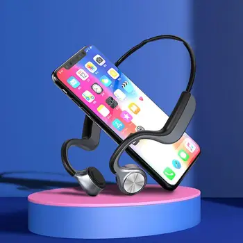 

Bluetooth 5.0 Wireless Headphones Bone Conduction Earphone Outdoor Sport Headset with Microphone Handsfree Headsets
