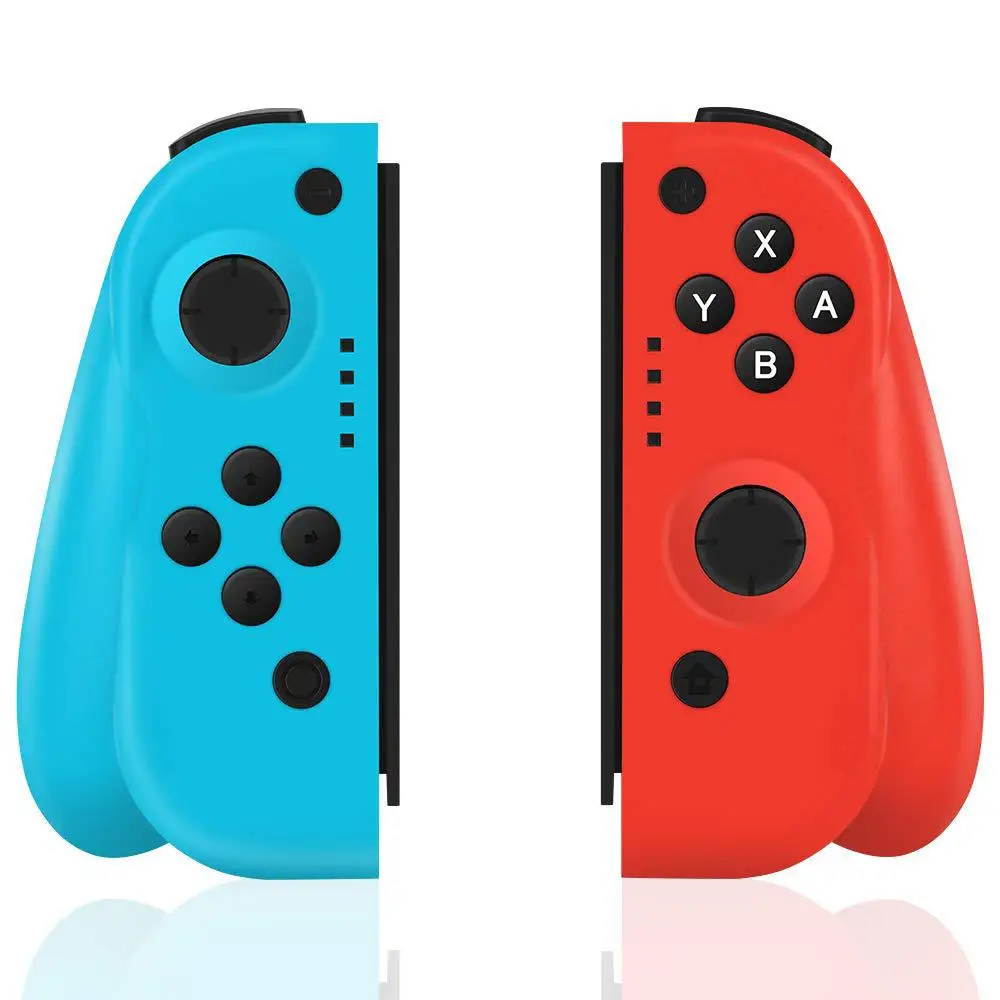 Беспроводной Pro Handgrip Bluetooth джойстики Joy-Con(L/R) Игровые контроллеры геймпад для Nintendo Switch NS консоли синий/красный