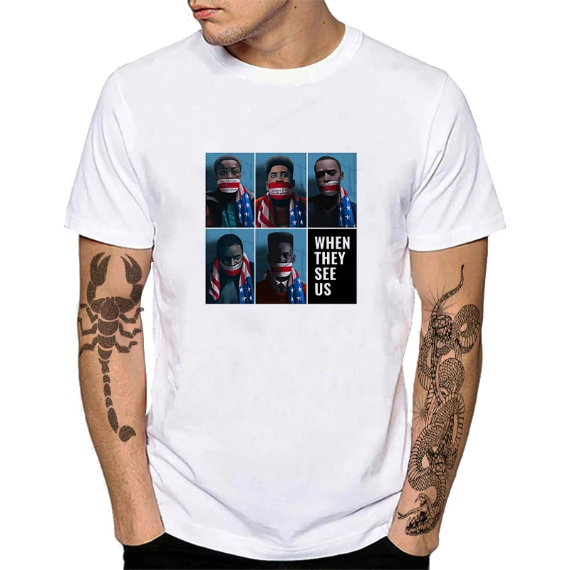The Central Park Five Squad T shirt 