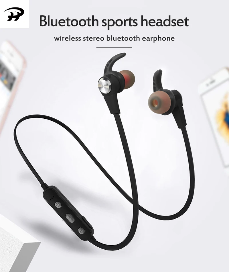 Магнитные беспроводные bluetooth наушники XT11 музыкальная гарнитура шейные