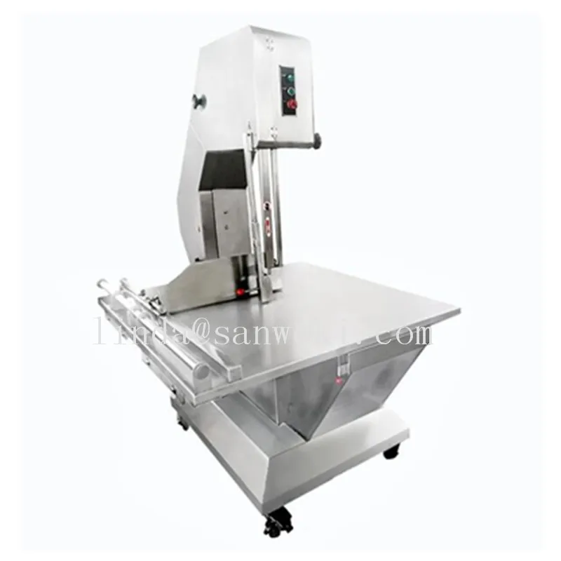 Large commercial thick meat slicer machine bone saw machine sawing machine freeze meat saw cutter meat dicing slicing machine