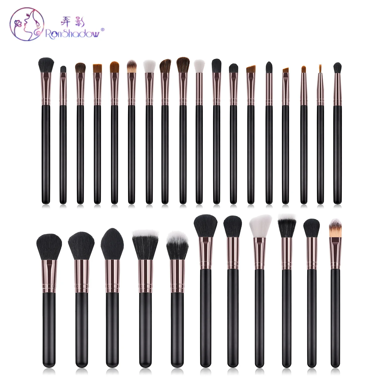 

29PCs Makeup Brush Set Powder Brush Eyeshadow Brush Wooden Handle Color Makeup Tool