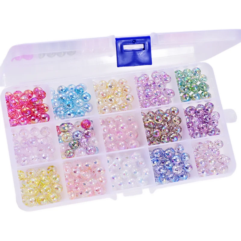  1824Pcs Pearl Beads for Jewelry Making, 5Sizes Mixed