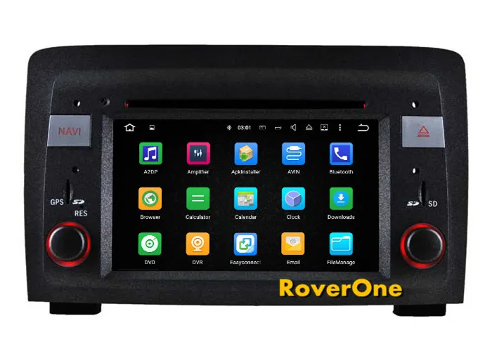 Для Fiat Idea Lancia Musa Android 7 1 Авторадио автомобильный DVD стерео радио GPS навигатор