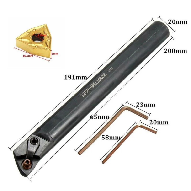 10 pçscaixa wnmg0804 carboneto de inserção &