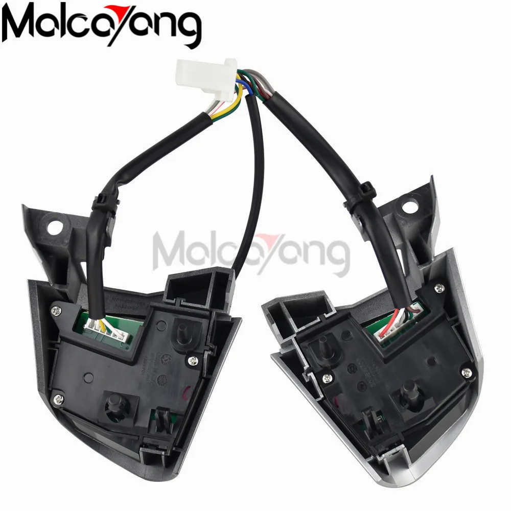 Высококачественный для TOYOTA COROLLA 2007-2013 84250-02230 8425002230 Рулевое колесо Кнопка управления аудио серебристый и черный цвет