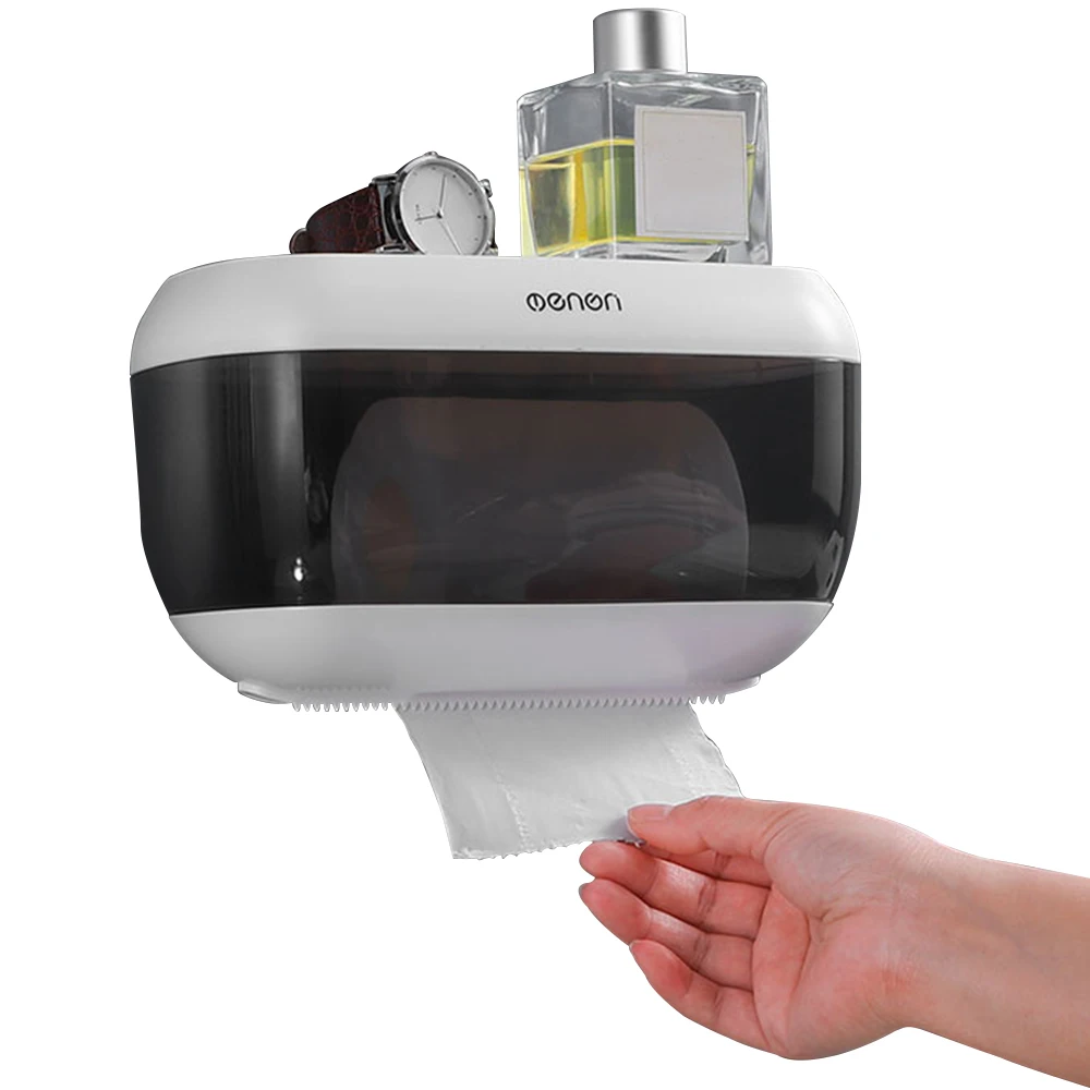 

Wall Mounted Paper Towel Dispenser Paper Towel Holder Dispenser Bathroom Toilet Tissue Dispenser Bathroom Storage Box