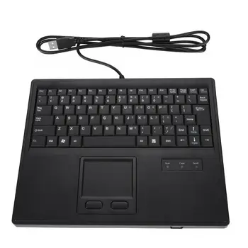 

10in 84 keys Scirrors Foot Keys Wired Keyboard with Touchpad Precise Touch Control Touchpad Keyboard