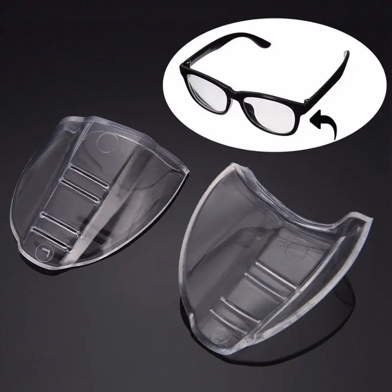 

Hot 1 Pair Universal Flexible Side Shields Safety Glasses Goggles Eye Protection CUN 668