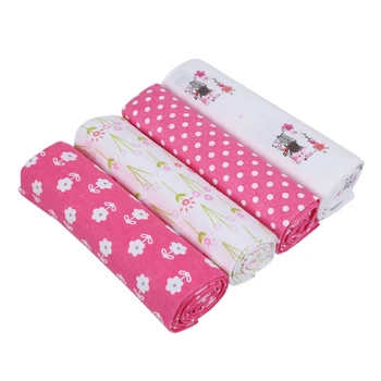 

4 Pieces/Batch Cotton Baby Soft Newborn Baby Baby Blanket Baby Blanket Newborn Baby Wrap Baby Girl