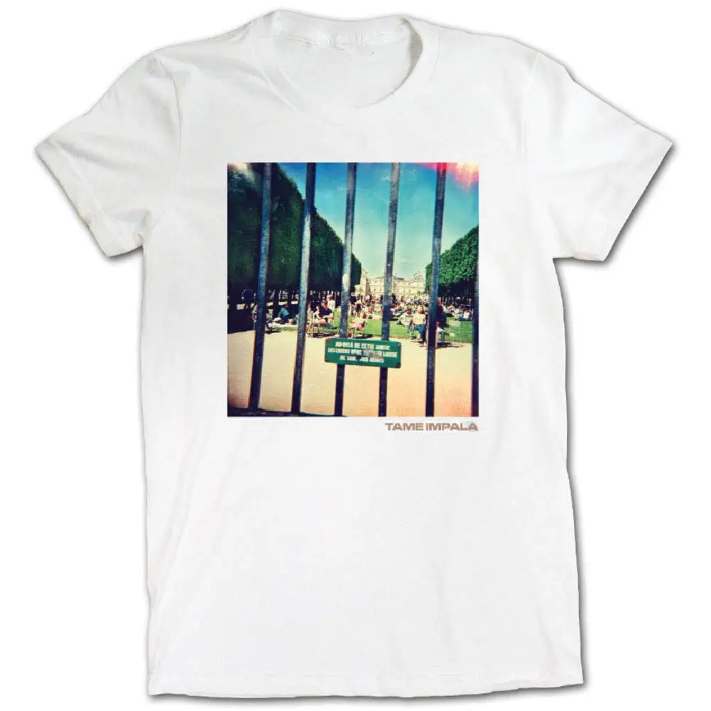 Tame Impala Lonerism/Мягкая футболка для девочек Jr, белая футболка с принтом Мужская хлопковая футболка новый стиль