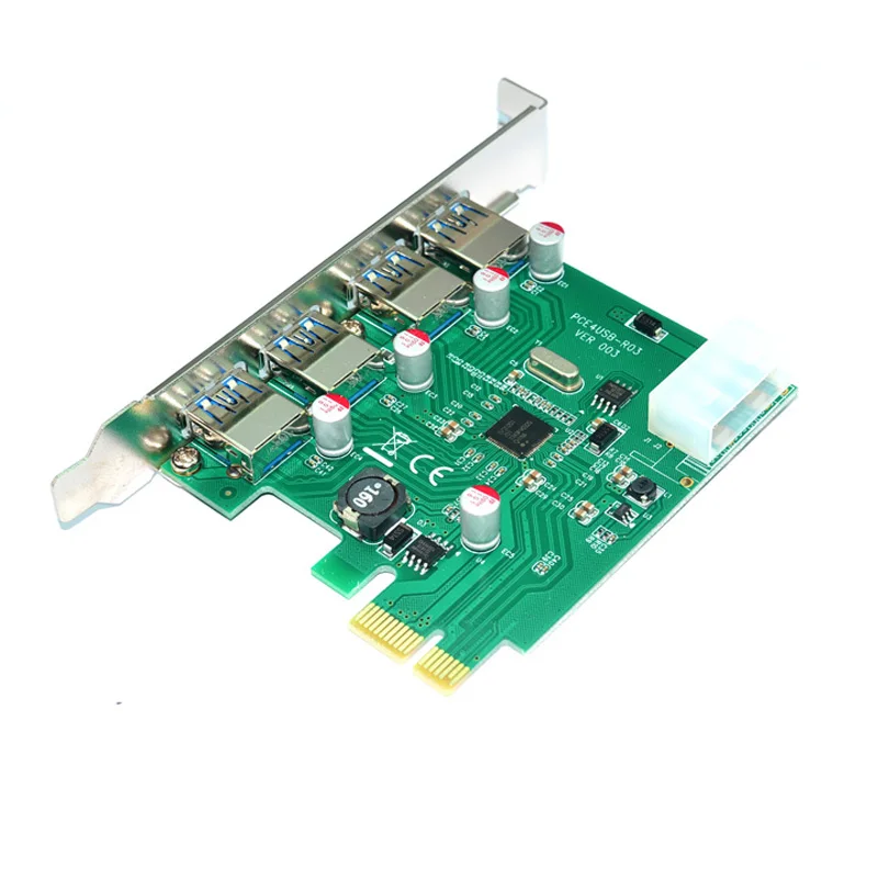 Placa de expansão pcie para usb 3.0,