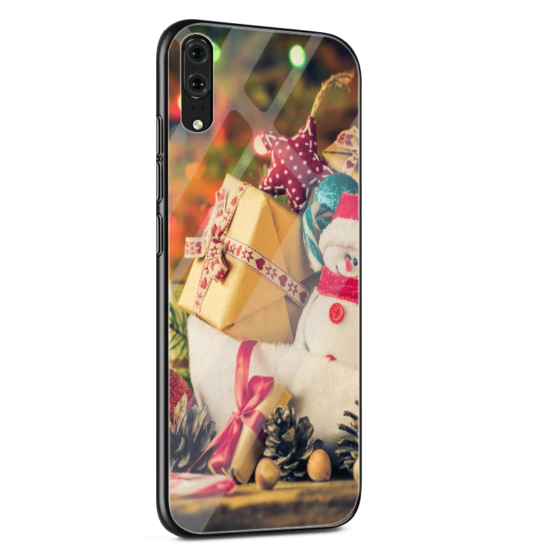 Мобильный чехол для телефона, стекло для huawei P30 P20 P10 mate 20 Pro Lite Y6 Y9 7A honor 8X9 10 Lite, Рождественская Новинка - Цвет: G5